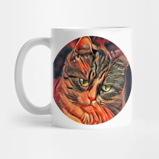 Amusing floppy cat Mug